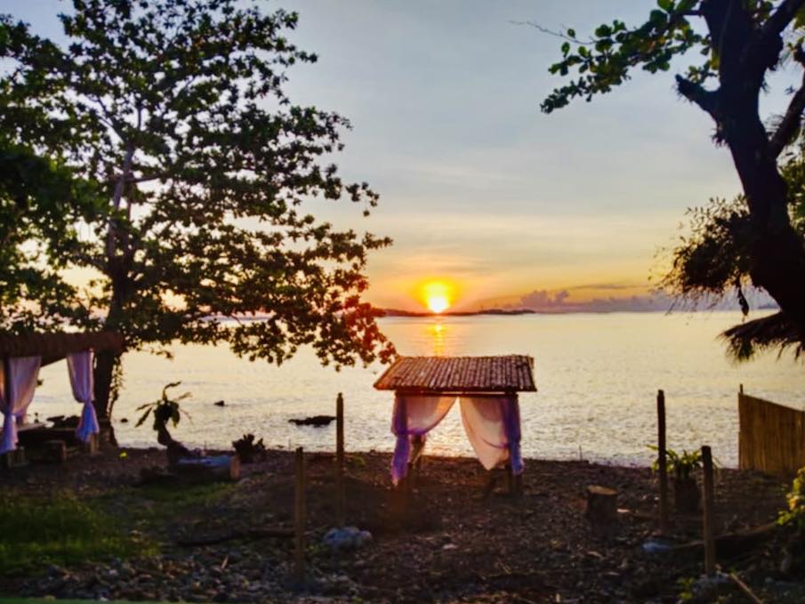 Sunrise view at LV Beach Camp